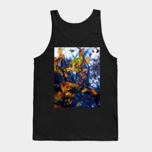 oak leaves in autumn Tank Top